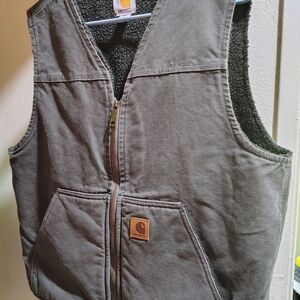 Carhartt Gray Sleeveless Vest